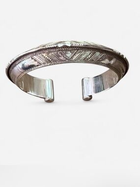 TUAREG STERLING SILVER CUFF BRACELET WEST AFRICA